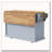 54inch Large Kitchen Island with Rubber Wood Drop Leaf, Embossed Texture Rolling Kitchen Cart on 4 Wheels with 4 Doors and 3 Drawers-1677080717
