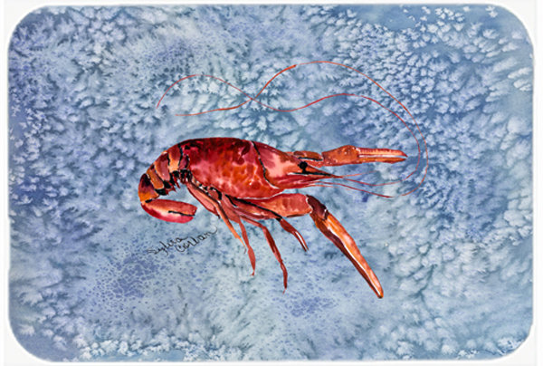 Caroline's Treasures Crawfish Glass Cutting Board