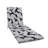 2 Pcs Set Indoor/Outdoor Chaise Lounge Chair Cushion Outdoor Furniture Cushion With Ties, Patio Seat Cushion For Lawn,Pool & Beach,75" X 22.8" X 2" (/Leaf)-246479965