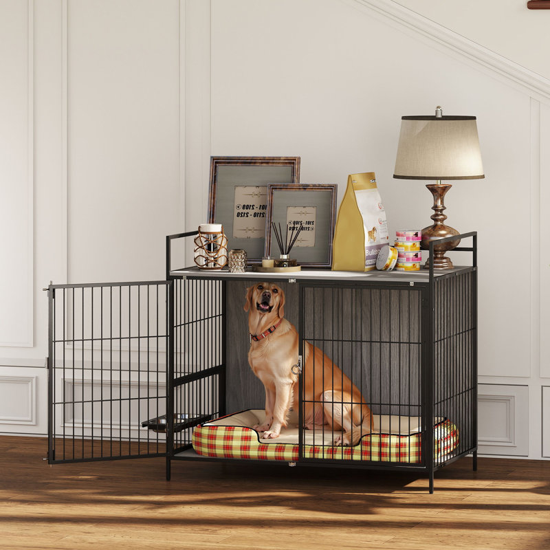 Wood Furniture Style Crate with 2 Doors