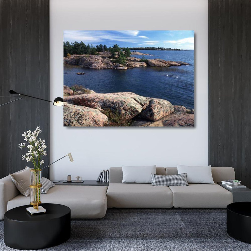Art sur toile, Grandmaison, Mike, Canada, Ontario, baie Georgienne, H 36 po x l 47 po