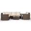 Yancey 5 Seater Rattan Corner Sofa Set