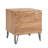 Dumbo 20" Fluted Nightstand In Golden Brown (1-Drawer)-1077747528