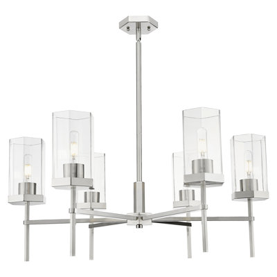 Downtown Urban - Nemec - Lustre suspendu 6 lumières 32 po 