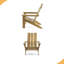CHAISE ADIRONDack pliable-2083916292