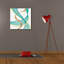  «Outer Flow 1» par Alonzo Saunders, art mural sur toile, 26 po x 26 po-1159680033