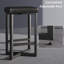 Counter Stool with Metal Frame-30985500-30985503