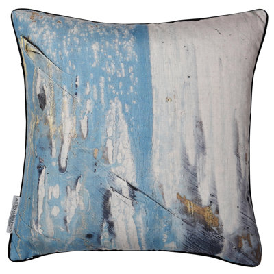 Essence Splash Austin Allen James - Essence Splash - Linen Art Printed Pillow - 26" x 26"