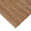 Tapis rayé orange tissé à plat à la main Arine-1171680096