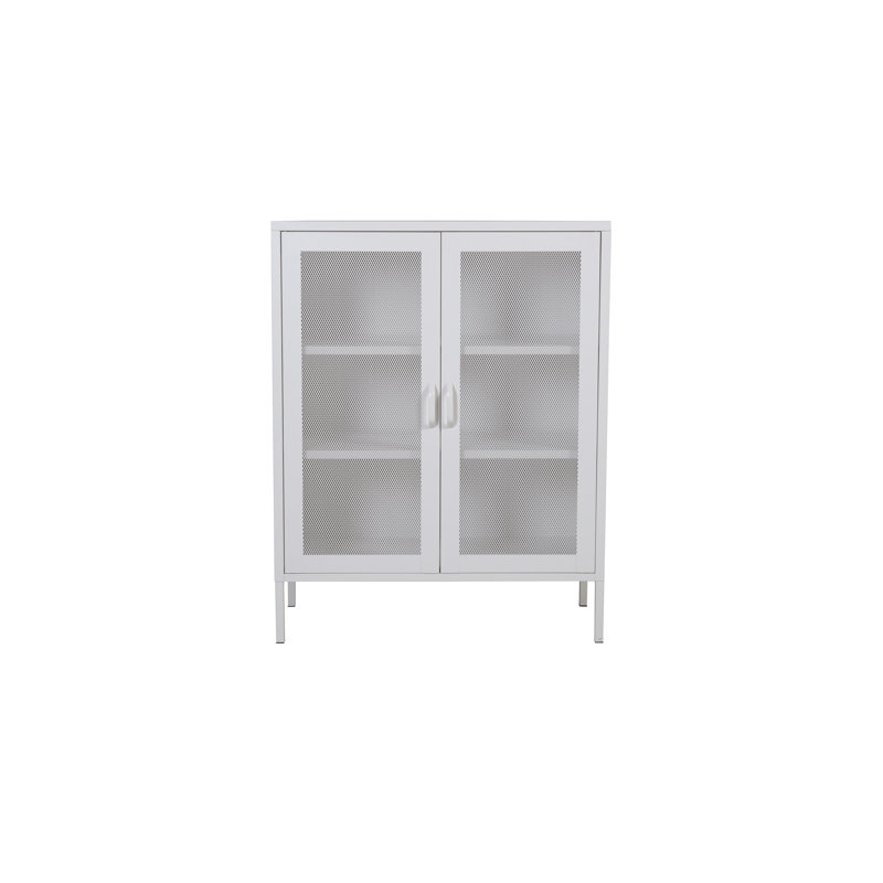 Dirit 2 -Door 2 -Shelf, White