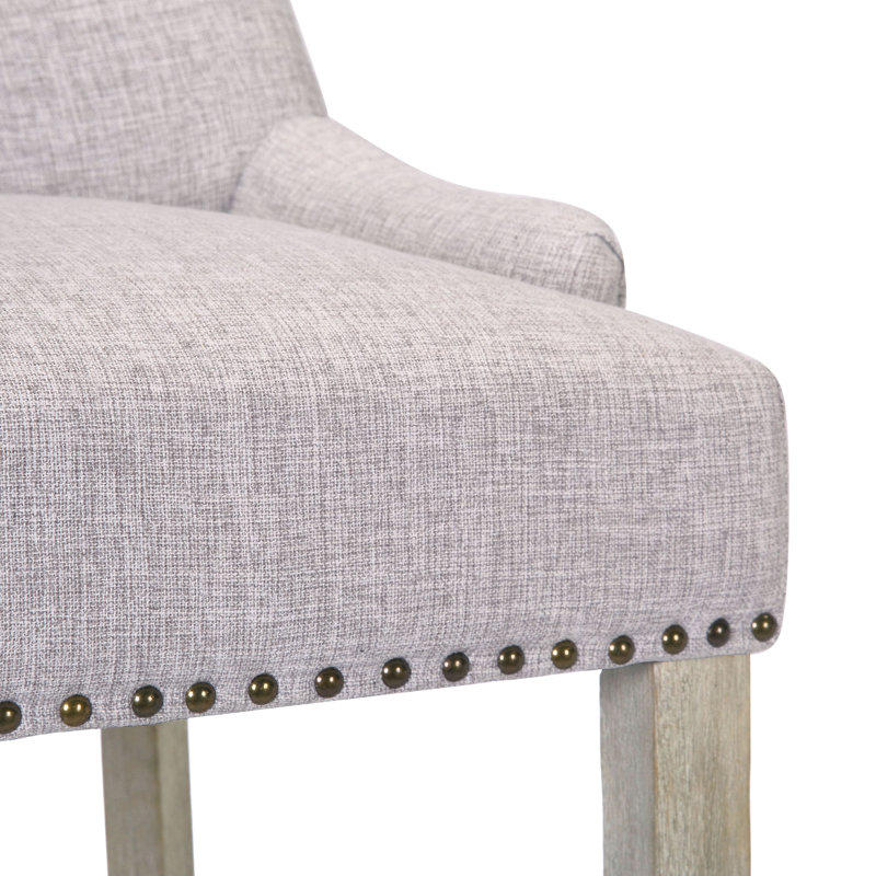 Tabouret de bar 29 po Wren, Gris clair
