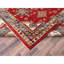 Très grand tapis kazak en laine noué à la main rouge 12 pi x 15 pi 9 po AA45ECA1A3114AED9FEB353BC29827FA