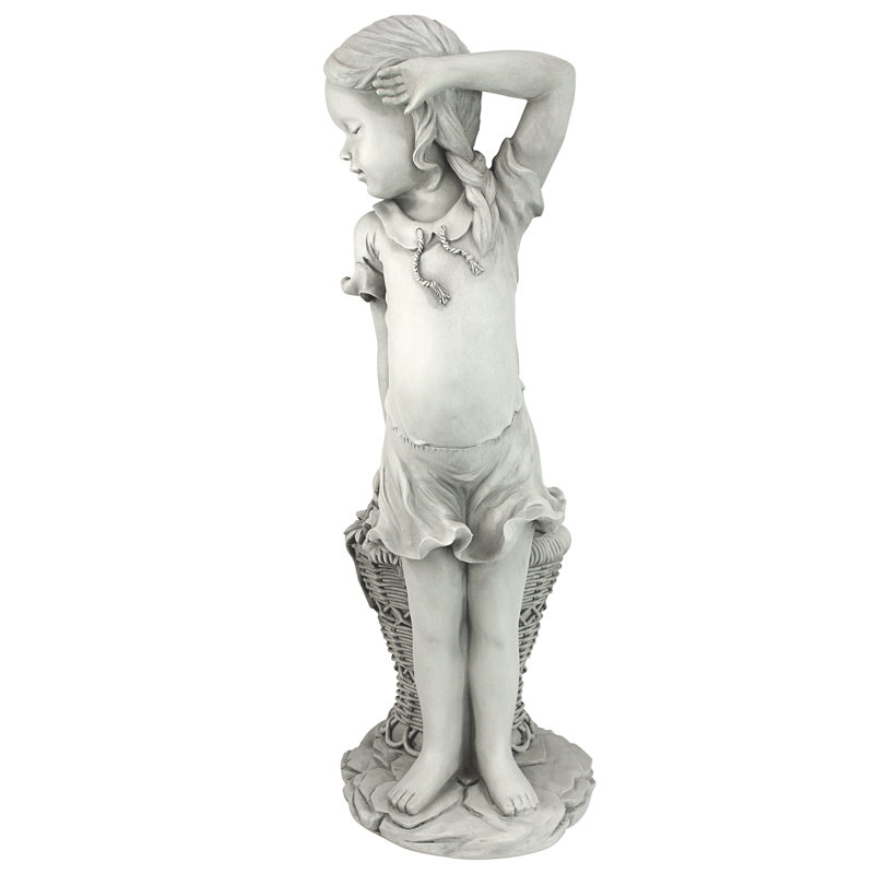 Garden Division Frances the Flower Girl Statue