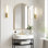 Miroir de salle de bain Apte