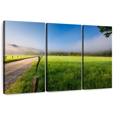 Brume matinale d'Alvord Cades Cove