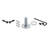 Meadows Plate with Crystal Door Knob-15388818