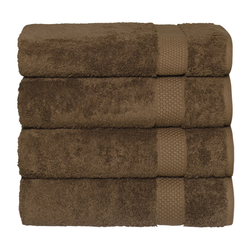 STARLIGHT Midweight Bath Towel, Dark Brown