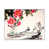Toile avec cadre flottant blanc