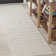 Arnika High-Low Geometric Arch Scandi Striped Ivory/Cream Indoor/Outdoor Rug