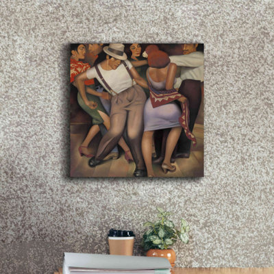 «Latino Jazz» par Gary Kelley, art mural sur toile