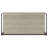 Brisley Whitewashed Grey And Gunmetal Sled Base Office Desk