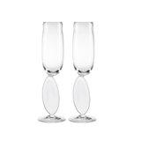 Omnia Handmade Crystal Flute