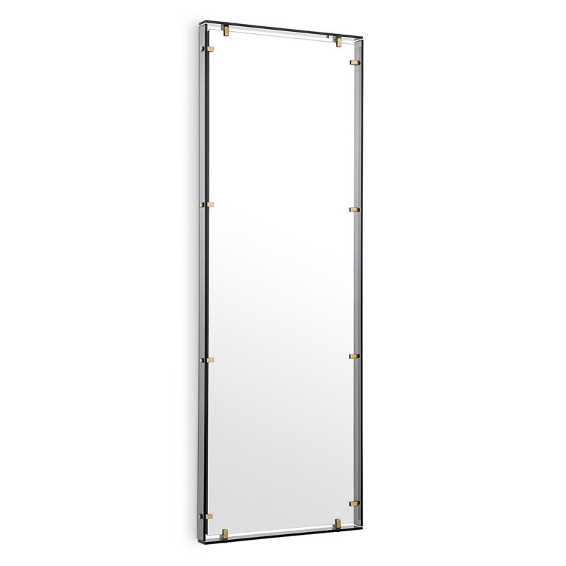 Verona Glass Wall Mirror, 79" x 28"