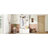 Hall Tree With Storage Shoe Bench For Entryway And Hallway, 4-In-1 Design Coat Racks With Hooks For Living Room, White, Shoe Storage-1620872106
