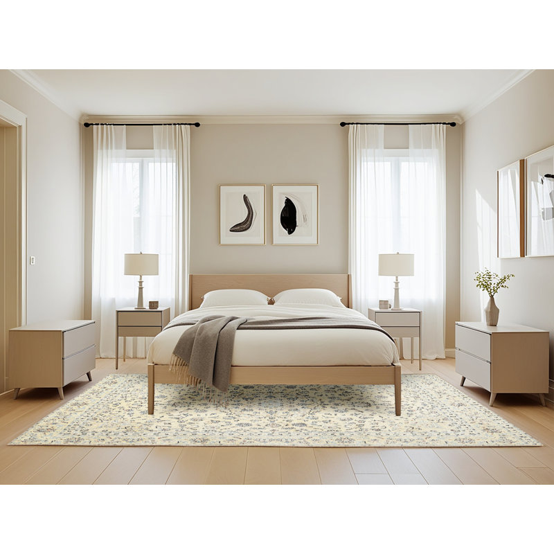 Kirstin Floral Indoor Rug, Rectangle 5' x 8'