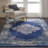 Burnie Oriental Blue/White Area Rug-1162257677