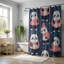 Rideau de douche Pink Panda Cuddle - Premium-1231374436