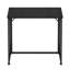 31,5 po Bureau large et pliable pour petits espaces, aucun assemblage requis, noir