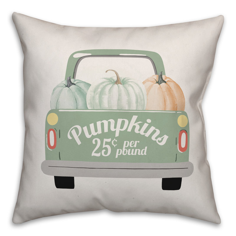  Coussin Pumpkin Truck