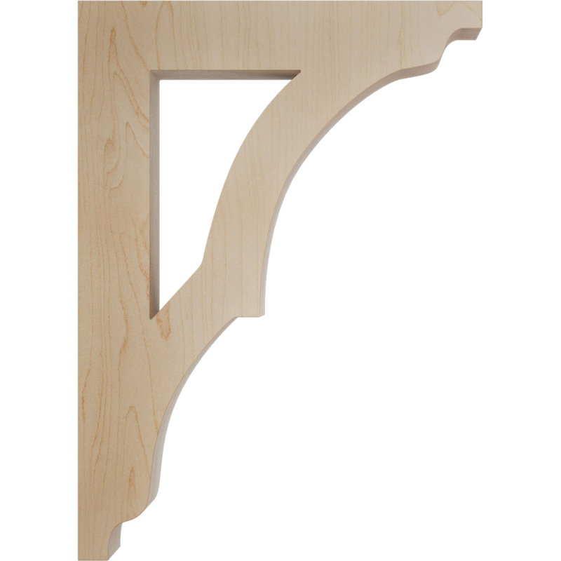 Support en bois Avila, Érable, H 9 po x l 1,75 po x P 6,5 po