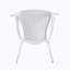 Chaise de salle à manger en plastique 4 pièces-1330117313