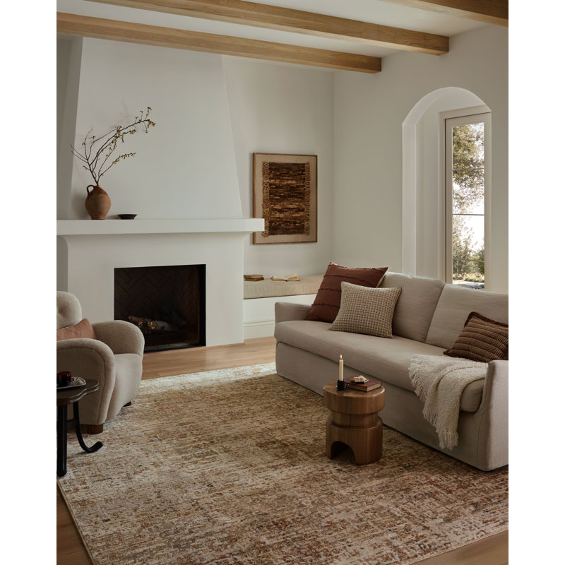 Tapis naturel / coucher de soleil Loloi Nellie, Rectangle 7 pi 10 po x 10 pi 2 po
