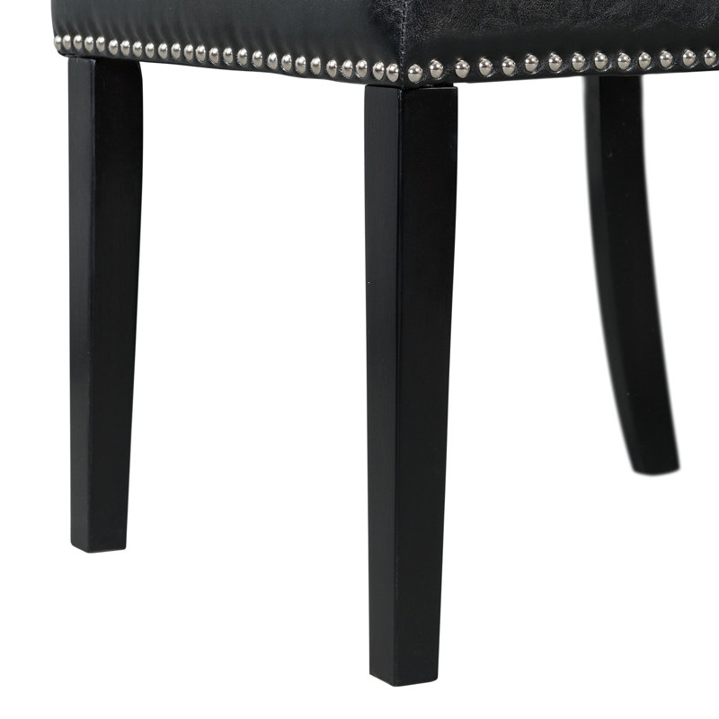 Ensemble de chaises d'appoint en similicuir Parke
