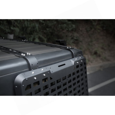 Rear Window Storage Panel,Window Cargo Shelf Compatible With Jeep Wrangler 2007-2018 JK 4 Doors Tactical Storage System Multifunctional Flank Kit 2PCS