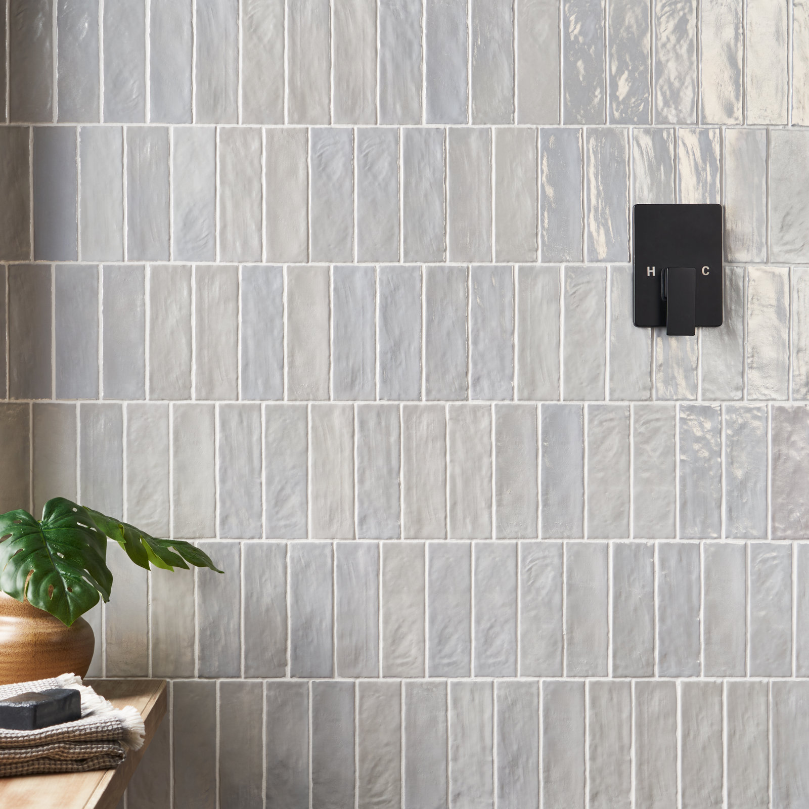 Southampton Ceramic Subway Wall Tile, Blue