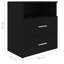 Govanny 50cm W Manufactured Wood Bedside Table-1015370046