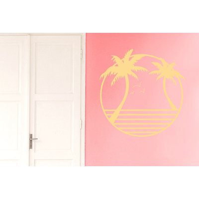 Nautical & Beach Non-Wall Damaging Wall Decal