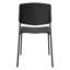 Pair of Aspen Academy Kitchen Chairs, Plastic Seat with Metal Legs-519838152