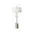 Lampes de table Mid-Century en acier avec chaînette 2 lumières