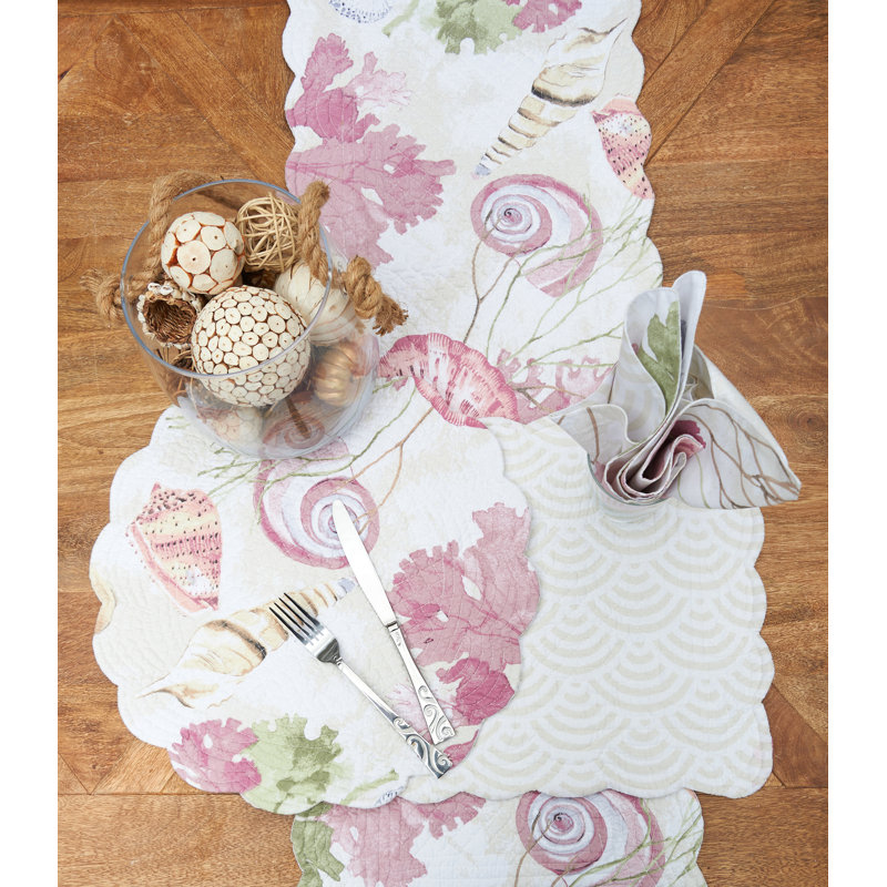 Venizelos Vilano Bay Cotton Table Runner