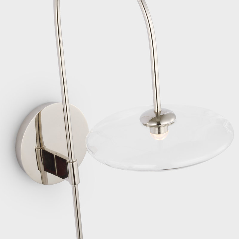 Calvino 1 - Light LED Wallchiere, Polished Nickel