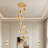 10 - Light Dimmable Tiered Chandelier