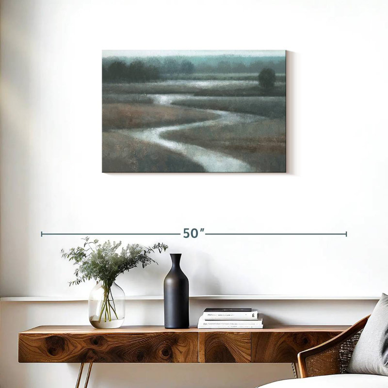 Alvord Meandering Stream, 20" H x 30" W