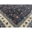 Jahan Wool Floral Area Rug in Navy