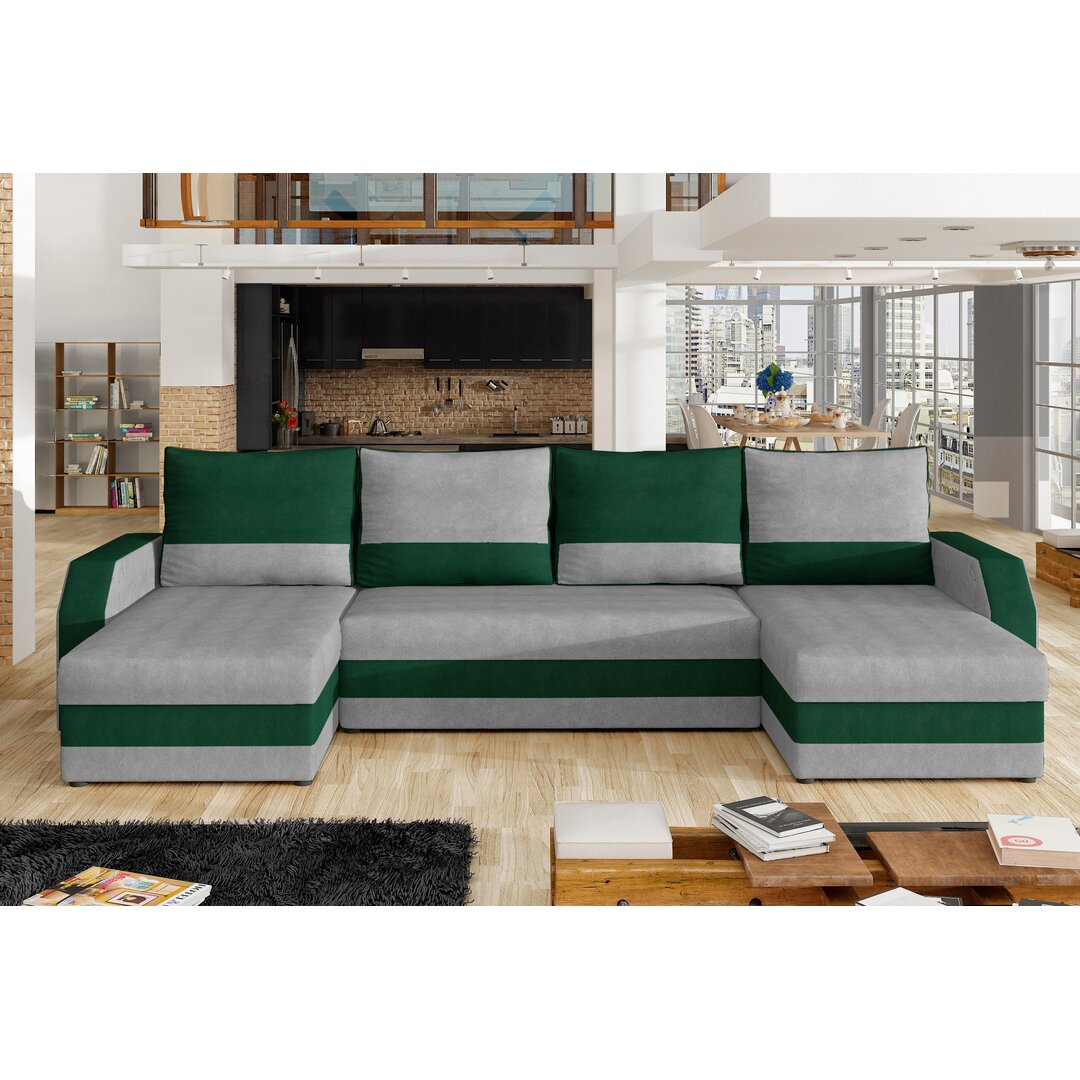 Ecksofa Asbed mit Bettfunktion