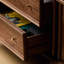 Bibliothèque de rangement pour meubles de style rétro